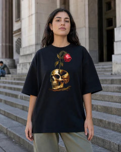 356 Calavera y Rosa