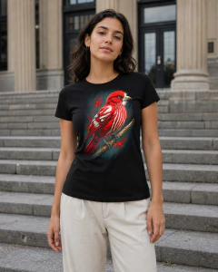 815 Pájaro Rojo Dinámico