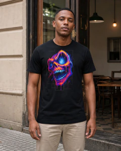 1264 Calavera psicodélica vibrante - comprar online