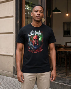 566 Camiseta negra con estampado creativo - comprar online