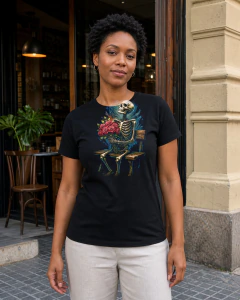 301 Esqueleto con Rosas - comprar online