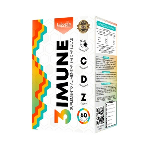 3IMUNE 60 CAPSULAS - LABOGAN