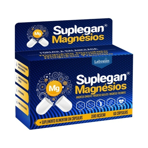 SUPLEGAN MAGNESIOS 60 CAPS - LABOGAN