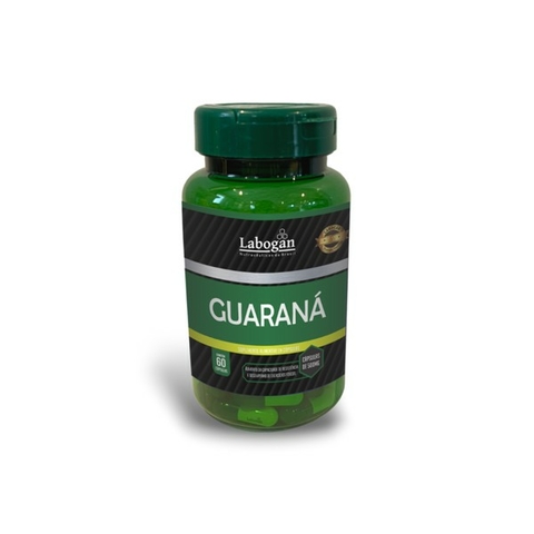 GUARANA - POTE 60 CAPS LINHA VERDE - LABOGAN