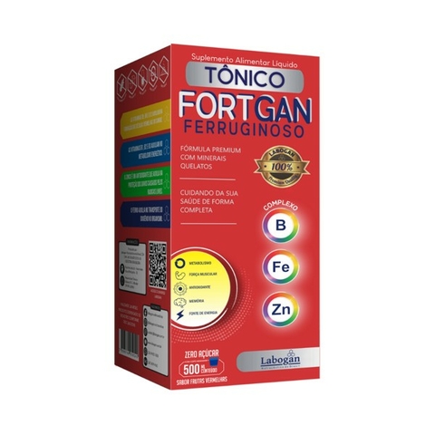 FORTGAN TONICO FERRUGINOSO 500ML - LABOGAN