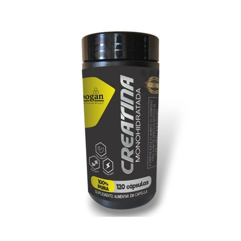 CREATINA 120 CAPS LINHA ENCAPSULADOS ACADEMIA - LABOGAN