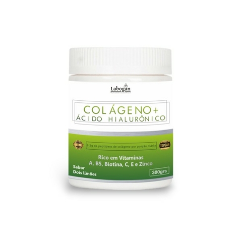 COLAGENO HIDROLISADO DOIS LIMOES 300GR - LABOGAN