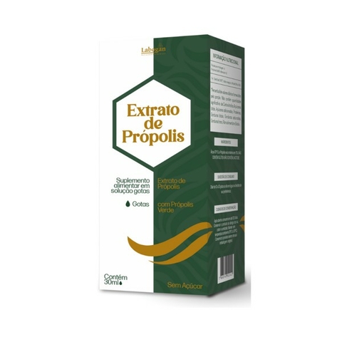 EXTRATO DE PROPOLIS VERDE GOTAS 30 ML - LABOGAN