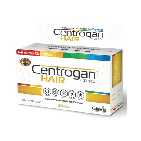 CENTROGAN HAIR 60 CAPS - LABOGAN