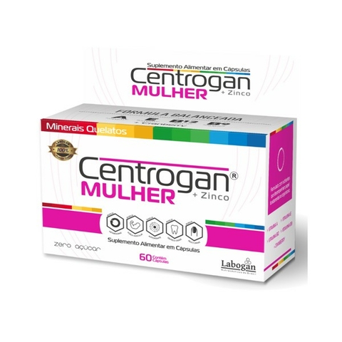 CENTROGAN MULHER 60 CAPS - LABOGAN