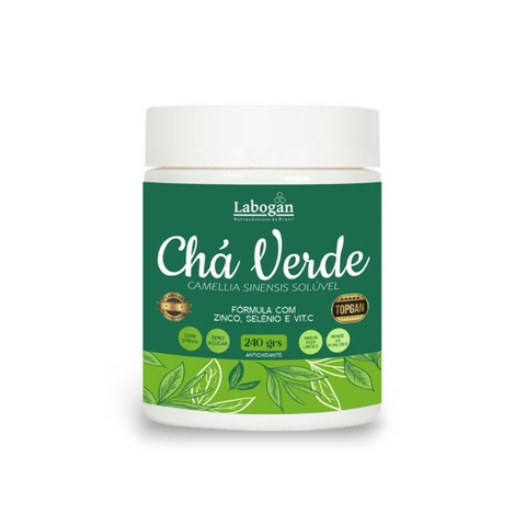 CHA VERDE SABOR DOIS LIMOES 240GR -LABOGAN