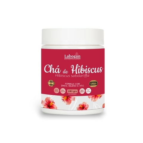CHA DE HIBISCUS SABOR FRUTAS VERMELHAS 240GR -LABOGAN