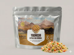 Arroz yakimeshi de pollo con verduras en internet