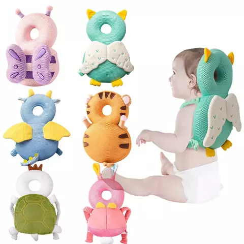 Almofada Baby; Protetor de cabeça de bebê 1-3T Almofada de segurança Almofada para trás Pre