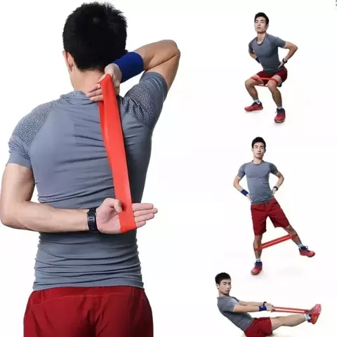 Kit 5 Faixas Elásticas Mini Band – Transforme Seu Corpo em Casa ou na Academia - comprar online