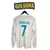 Jersey Cristiano Ronaldo Real Madrid 2017-2018 Champions League Local Manga Larga