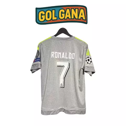 Jersey Cristiano Ronaldo Real Madrid 2015-2016 Champions League Visita