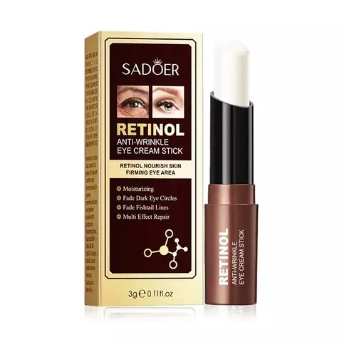 SADOER Retinol Creme para os Olhos Vara Anti Olheiras Sob os Olhos Hidratante Fi