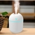 Umidificador Ultra-Sônico Branco 250ML com Luz Romântica e Purificador de Aroma
