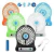 Mini Ventilador Usb Recarregavel com Bateria Leve Silencioso e Eficiente