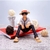 Anime Luffy Posição Sentada Action Figure 12cm, 1 Pc