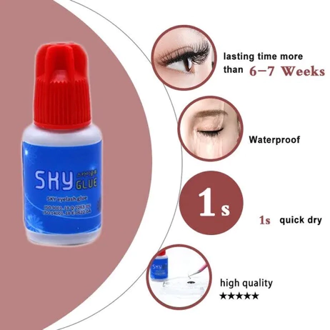 PEGAMENTO SKY ROJO PARA EXTENSIONES DE PESTAÑAS PROFESIONALA
