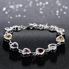Pulseiras corrente bela pedra cristal - Joie d’Or