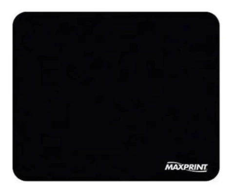 Mouse Pad Gamer Maxprint 60357-9 Preto 22x18cm Antiderrapante Tecido