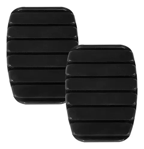 Capa de pedal freio e embragem de borracha preto Renault Duster Logan Sandero