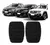 Capa de pedal freio e embragem de borracha preto Renault Duster Logan Sandero - E-Som