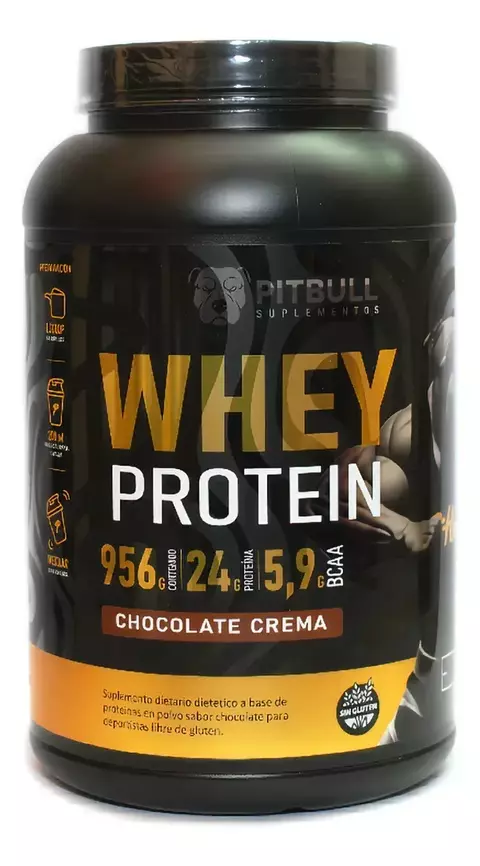 Whey protein 2lb pitbull