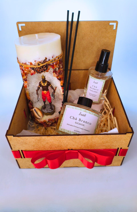 Kit Ritual Sagrado Ṣàngó (Xangô)- Vela Oratória, Difusor e Home Spray - Crie e Personalize - comprar online