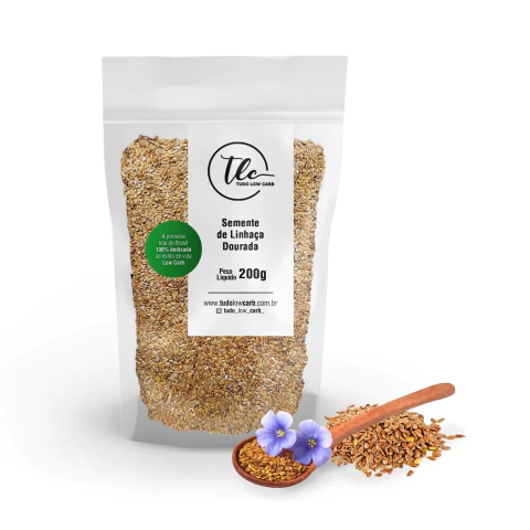 Semente de Linhaça Dourada
