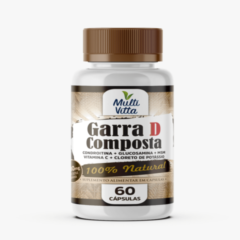 GARRA D COMPOSTA 60 CAPS MULTIVITTA
