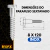 PARAFUSO SEXT. SOBERBA INOX 8 X 120 CAIXA COM 100 PÇS - comprar online