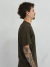 Camiseta Oversized ¨D¨ - Marrom na internet