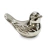 Kit Lavabo Diamante 250ml Cobre com Bandeja Espelhada Prata - loja online