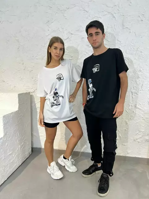 Remera Oversize Basquet Unisex - comprar online