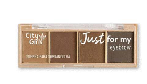 Sombra Para Sobrancelhas Just For My Eyebrow - City Girls
