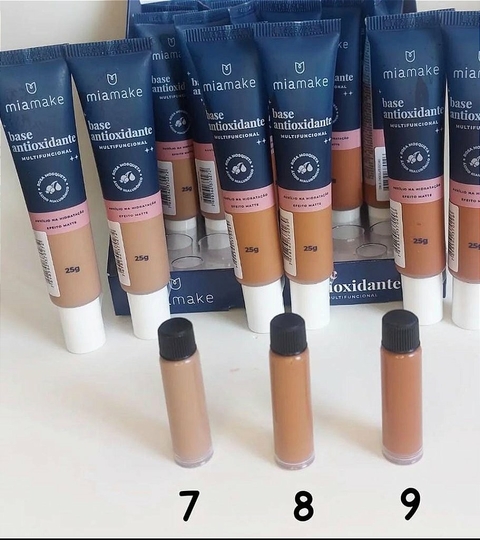 Base Antioxidante Efeito Mate- Mia Make