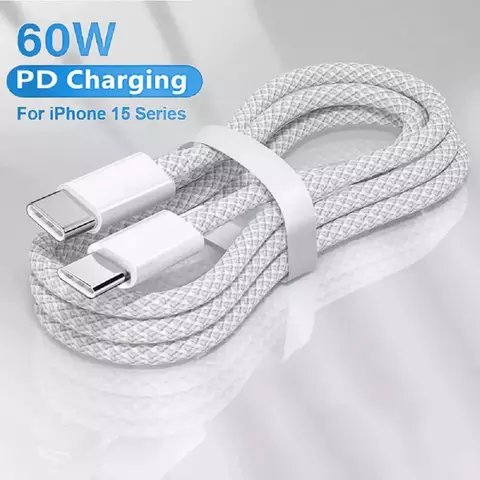 Usb c para tipo c carregamento rápido pd 60w cabo de dados do telefone móvel p
