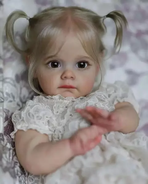 60cm maggie artesanal de alta qualidade vinil macio silicone reborn criança det