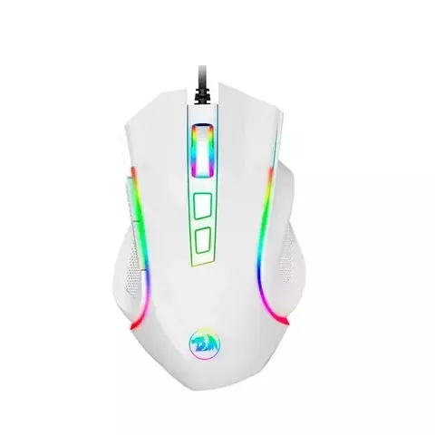 MOUSE REDRAGON GRIFFIN M607 7200 DPI RGB BLANCO - comprar online