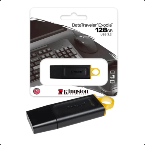 Memoria Kingston USB DT Exodia 128GB USB 3.2