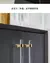 Puxador Mobiliário Acrílico Translúcido Liga de Zinco Base Quadrada – 260mm | Design Exclusivo Pull Luxury na internet