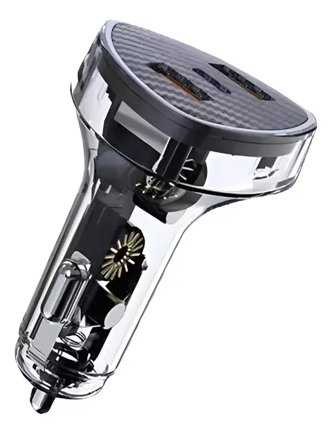 CARGADOR 12V TIME "CAR 53002" 2 USB 1 TIPO C 66W - comprar online