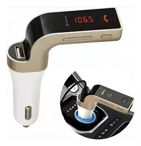 CARGADOR 12V MP3 BT FM "CARG7"
