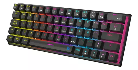 TECLADO MECANICO SOLARMAX "KB76C"