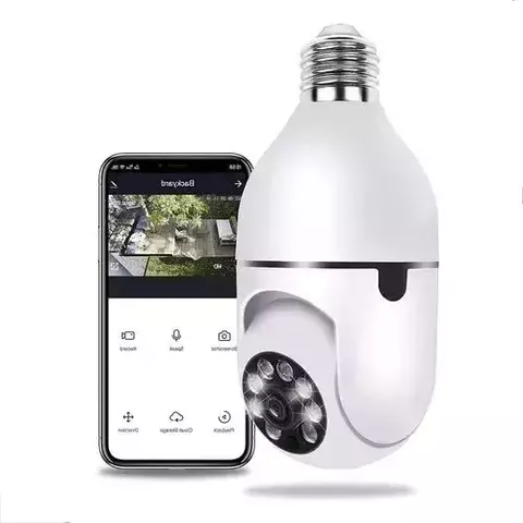 CAMARA IP Foco 360° WiFi Security Espía
