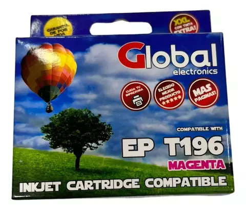 CARTUCHO 196 GLOBAL MAGENTA